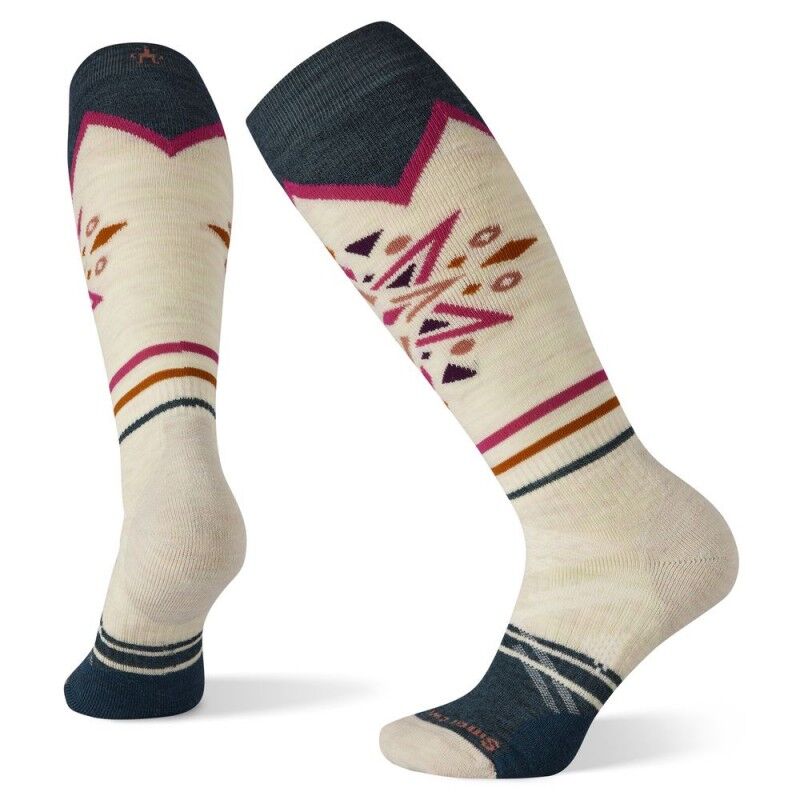 Smartwool Women's Performance Ski Full Cushion Mountain Snowflake Pattern OTC - Calze da sci - Donna