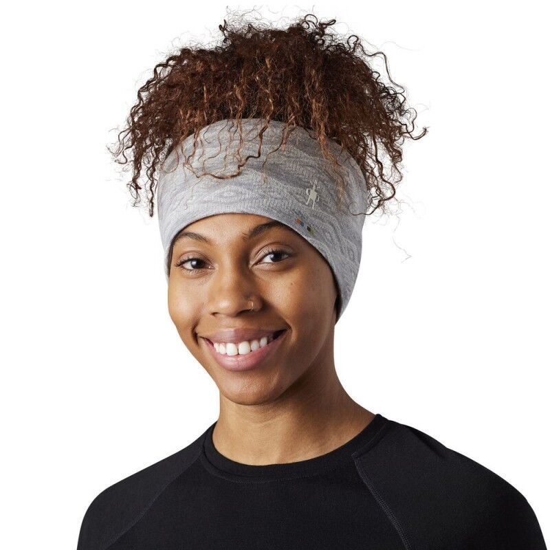 Smartwool Merino 250 Pattern Reversible Headband - Opaska | Hardloop