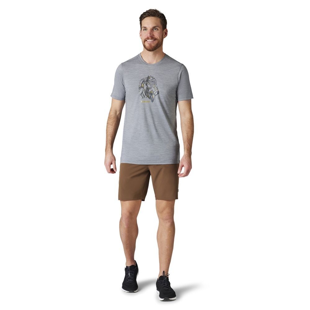 Smartwool Merino Sport 150 By The Horns Graphic Tee - T-shirt meski | Hardloop