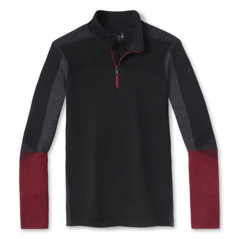 Smartwool Intraknit Merino 200 Colorblock 1/4 Zip - Base layer - Men's