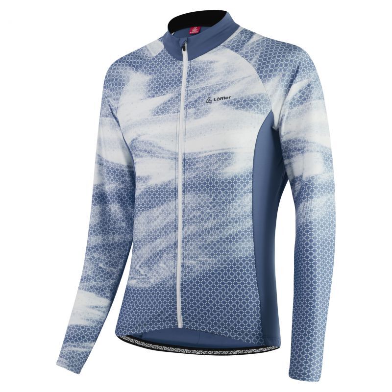 Loeffler Bike L/S Jersey Nebula - Cycling jacket - Women's
