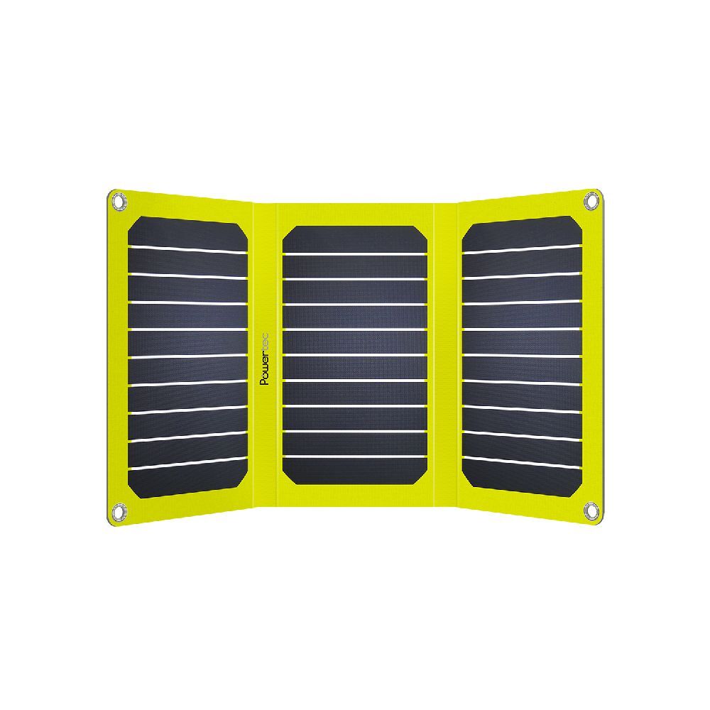 Powertec PT Flap 16W Dual-Output 5V/12V – SunPower – 2300/1000 mA - Chargeur solaire | Hardloop