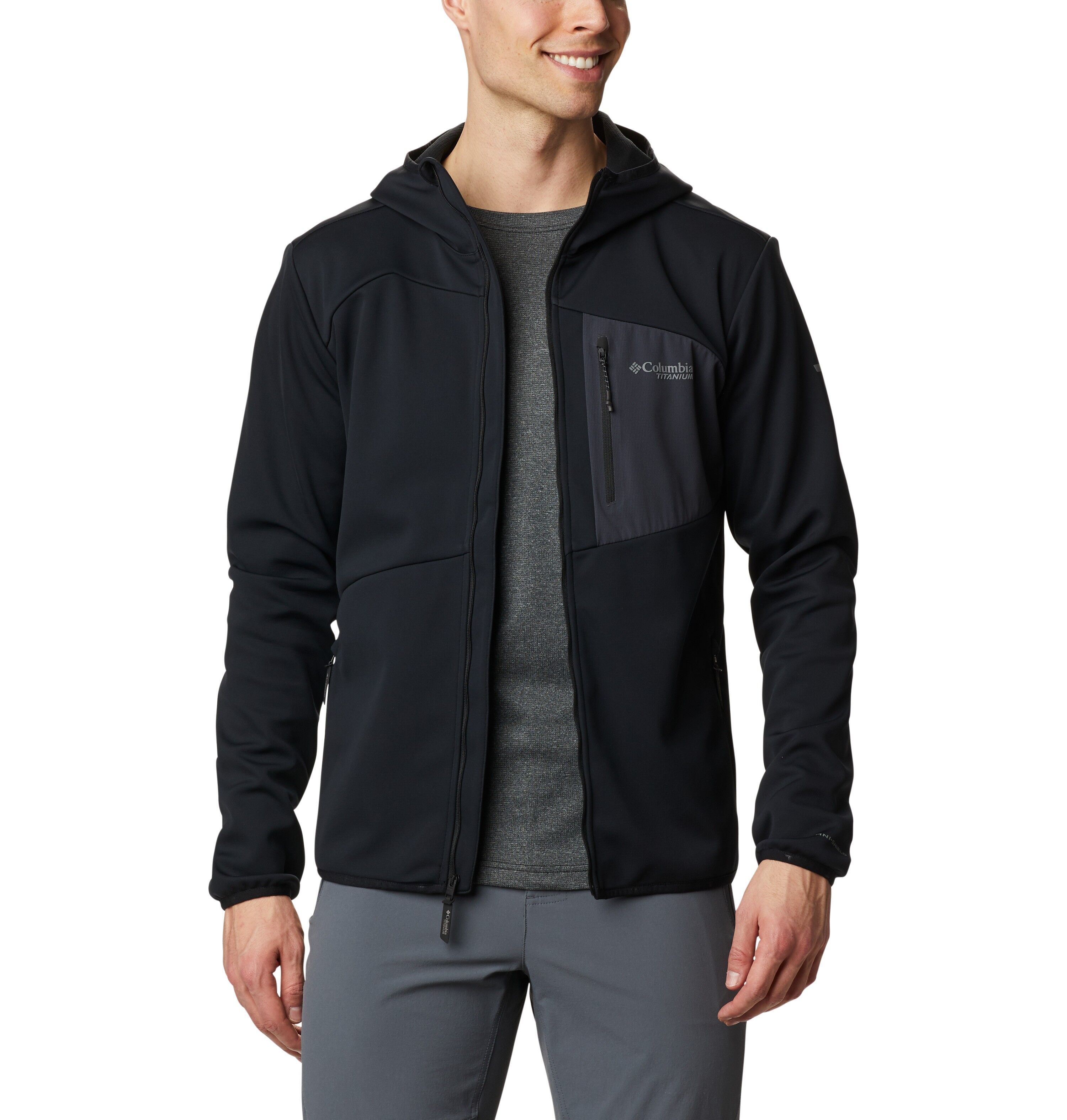 Columbia Peak Pursuit Tech Hoodie - Fleece jacket - Men's