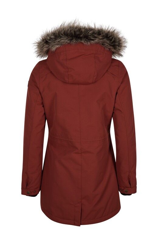 Parka burdeos mujer hotsell