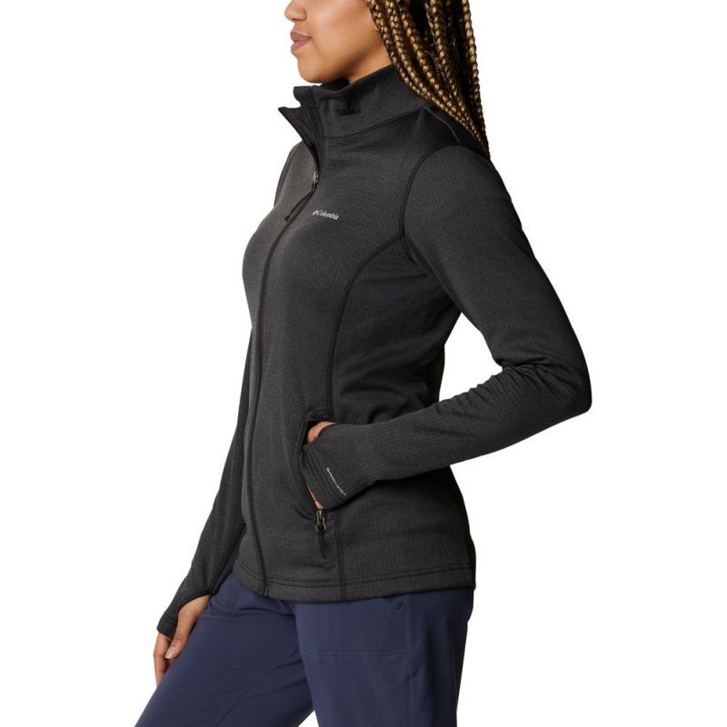 Columbia Park View Grid Fleece Full Zip - Bluza polarowa damska | Hardloop
