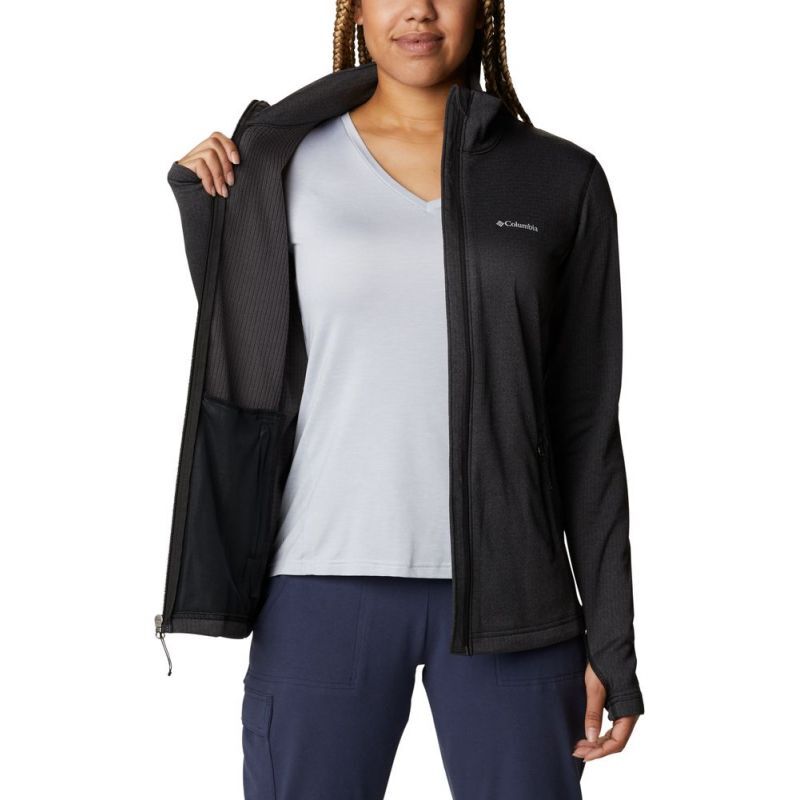 Columbia Park View Grid Fleece Full Zip - Polar mulher | Hardloop