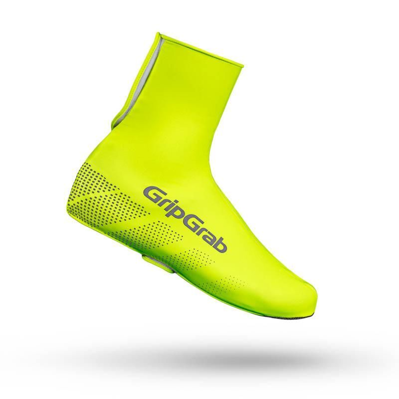 Grip Grab Ride Waterproof Hi-Vis Shoe Covers - Skoöverdrag