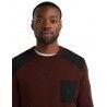 Icebreaker Barein Crewe Sweater - Pullover in lana merino - Uomo I Hardloop
