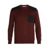 Icebreaker Barein Crewe Sweater - Pullover in lana merino - Uomo I Hardloop