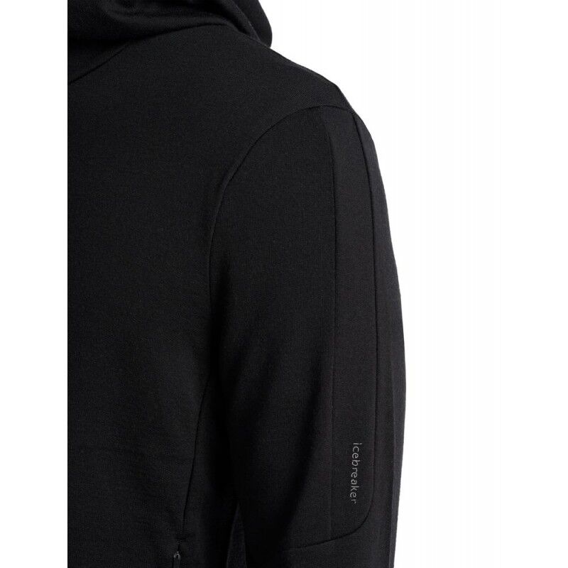 Icebreaker Quantum III LS Zip Hood - Giacca in pile di merino - Uomo I Hardloop