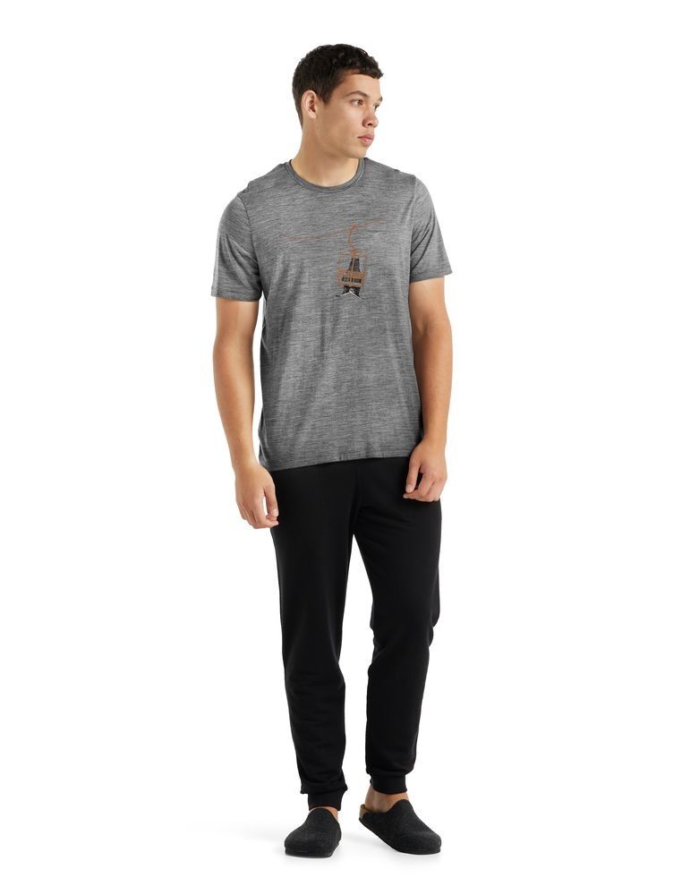 Icebreaker Tech Lite II SS Tee Bear Lift - Koszulka z wełny Merino męska | Hardloop