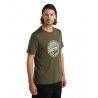 Icebreaker T-Lite II SS Tee Move to Natural - Merino shirt - Men's I Hardloop