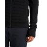 Icebreaker ZoneKnit Insulated LS Zip Hoodie - Merino Fleecejacka Herr I Hardloop