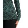 Icebreaker 200 Oasis LS Crewe Forest Shadows - Merino base layer - Women's I Hardloop