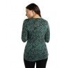 Icebreaker 200 Oasis LS Crewe Forest Shadows - Merino base layer - Women's I Hardloop