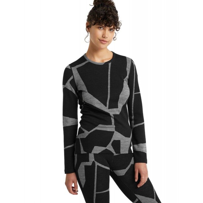 Icebreaker 250 Vertex LS Crewe Landscapes Merino base layer