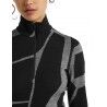 Icebreaker 250 Vertex LS Half Zip Landscapes - Merino base layer - Women's I Hardloop