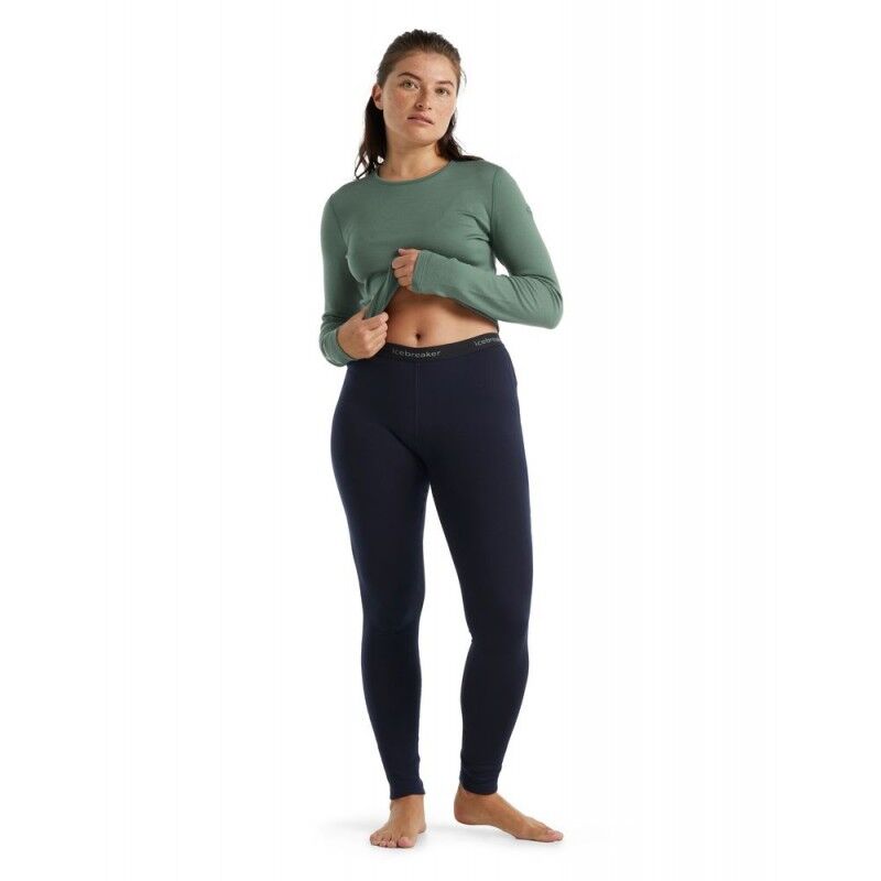 Icebreaker 260 Tech Leggings - Merino-ondergoed - Dames I Hardloop