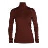 Icebreaker 260 Tech Long Sleeve Half Zip - Ropa interior merino - Mujer I Hardloop