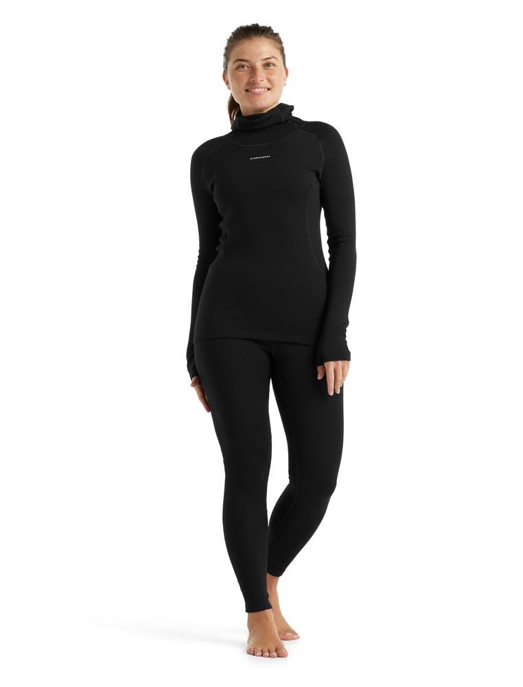 Icebreaker Merino LS Roll Neck - Merino base layer - Women's I Hardloop
