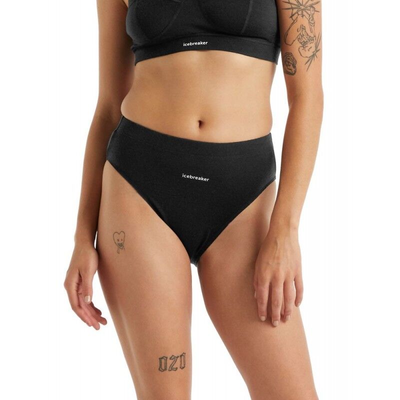 Icebreaker Queens High Cut Brief - Merino base layer - Women's I Hardloop