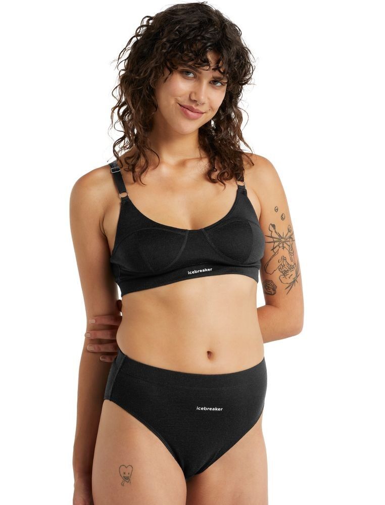 Icebreaker Queens High Cut Brief - Merino base layer - Women's I Hardloop
