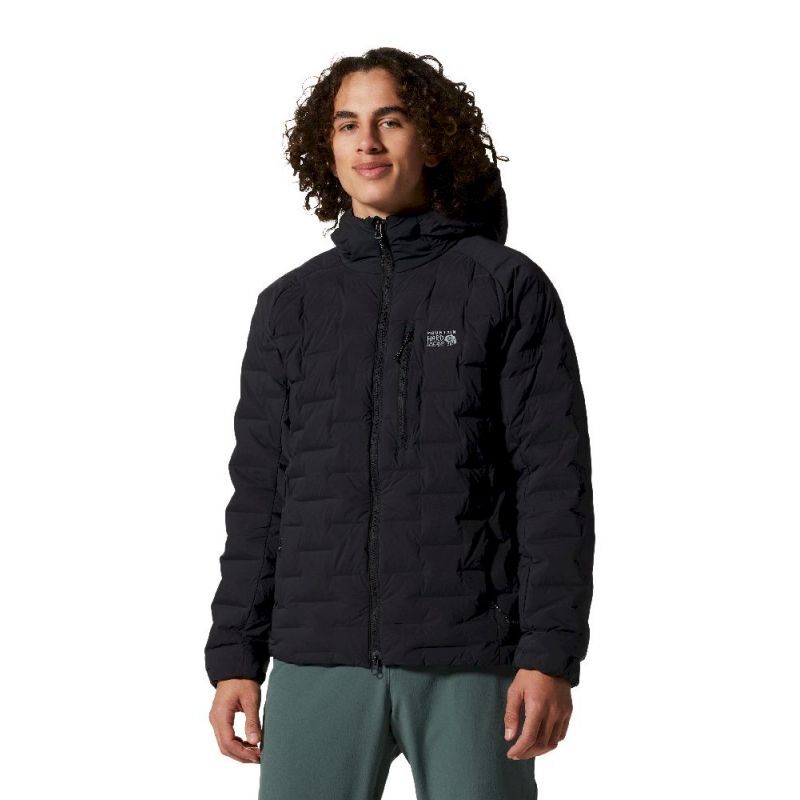 Stretch Down Hooded Jacket - Casaco penas homem