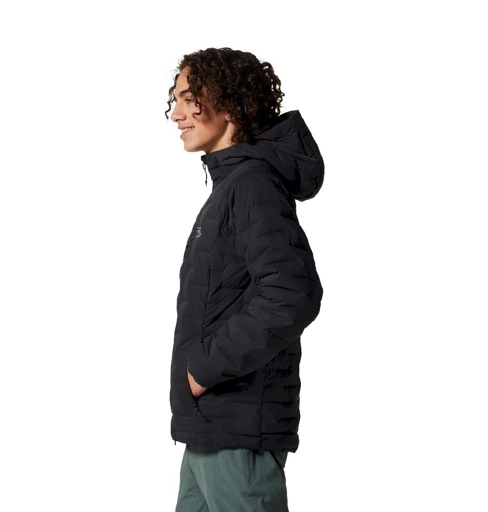 Men's stretchdown hooded jacket best sale