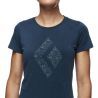 Black Diamond Snow Diamond Tee - T-shirt damski | Hardloop