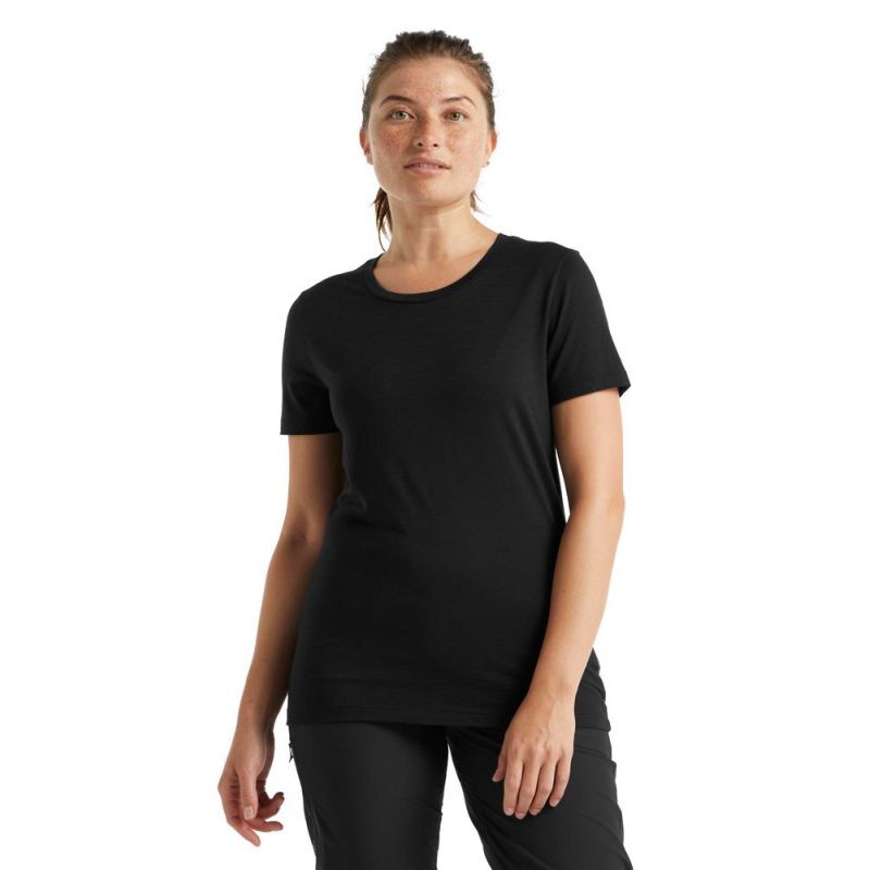 Icebreaker Tech Lite II SS Tee - T-shirt en laine mérinos femme I Hardloop | Hardloop