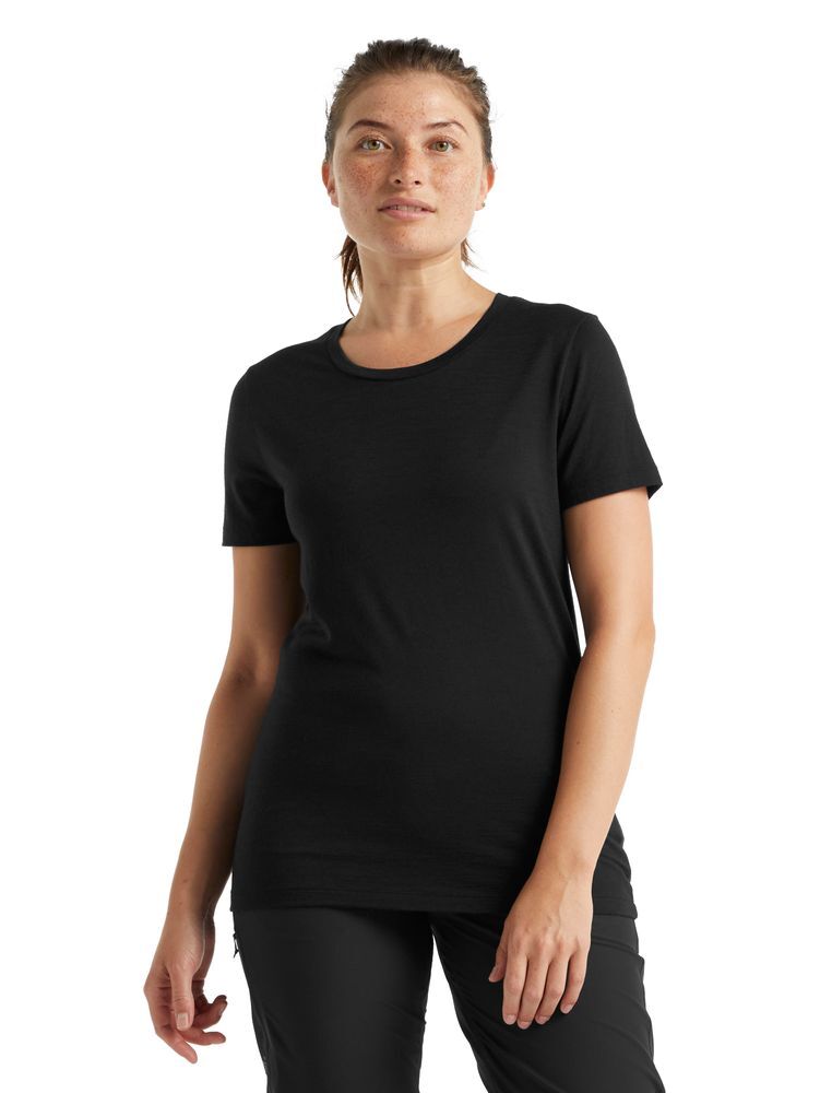 Icebreaker Tech Lite II SS Tee - T-shirt en laine mérinos femme I Hardloop | Hardloop