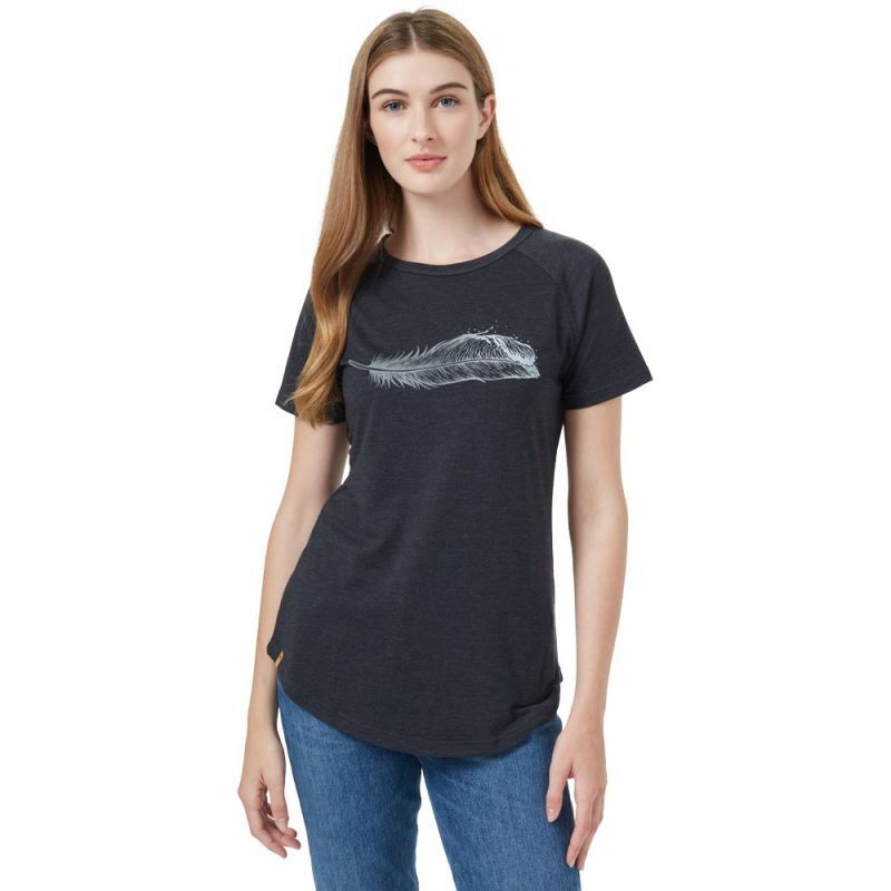 Tentree Feather Wave Short Sleeve - T-Shirt - Damen