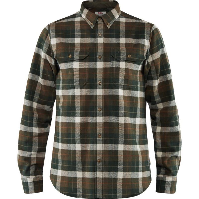 Fjällräven Singi Heavy Flannel Shirt - Outdoor Hemd - Herren