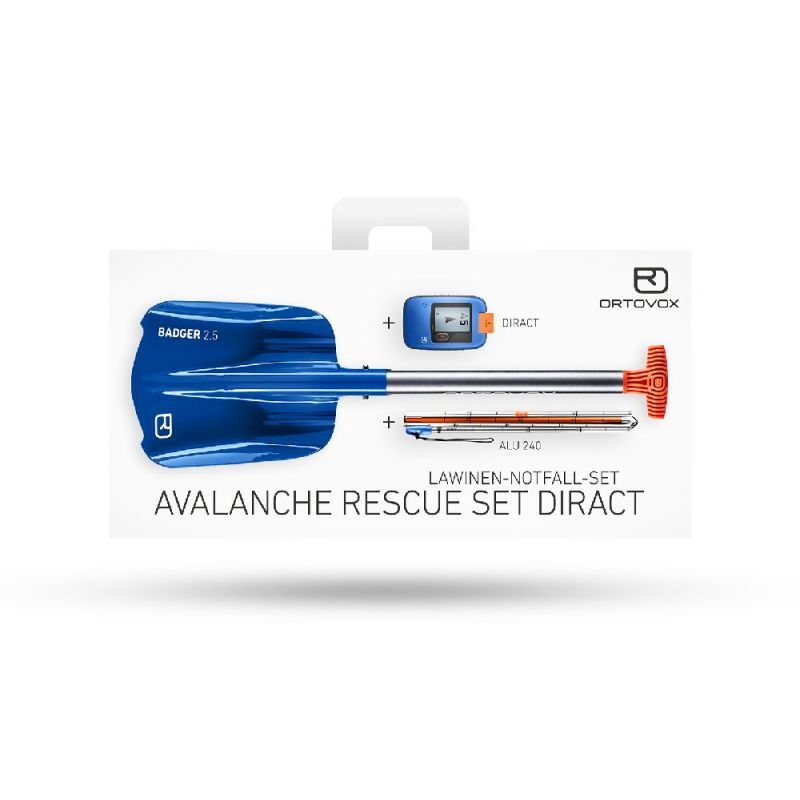 Ortovox Rescue Set Diract - Pack de segurança avalanche (arva, pá, sonda) | Hardloop