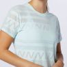 New Balance Q Speed Jacquard Short Sleeve - T-shirt damski | Hardloop