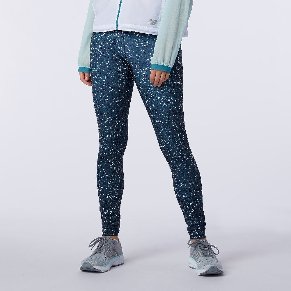 New Balance Printed Impact Run Tight - Running leggings - Women's