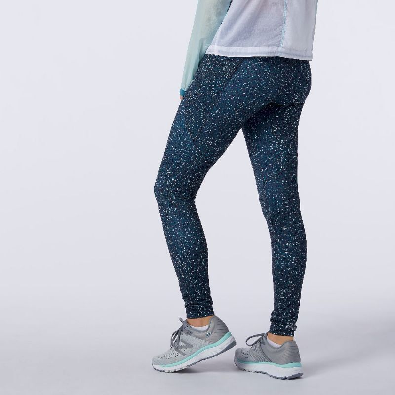 New Balance Printed Impact Run Tight - Löparbyxa