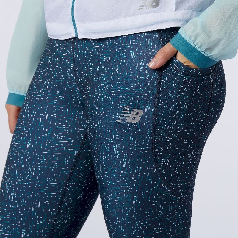 New Balance Printed Impact Run Tight - Löparbyxa