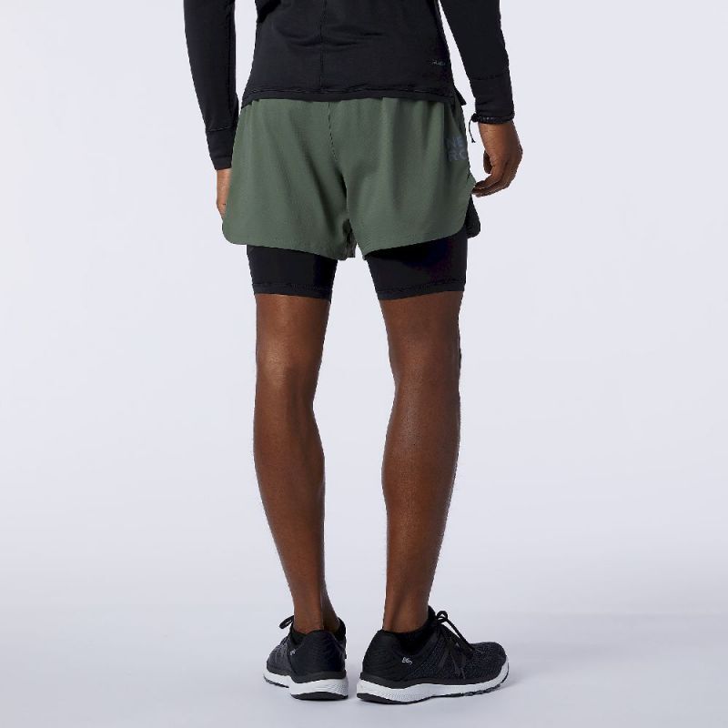 Mizuno Multi Pocket 7.5 2In1 Short - Running shorts - Men's