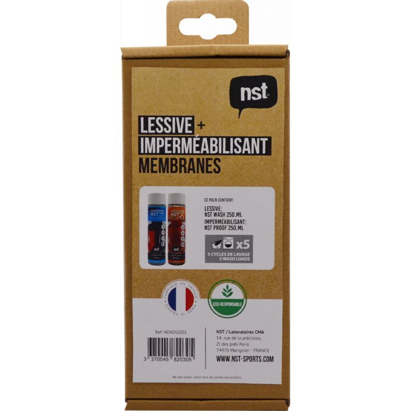 NST Pack Duo Wash + Proof - DWR Treatment | Hardloop