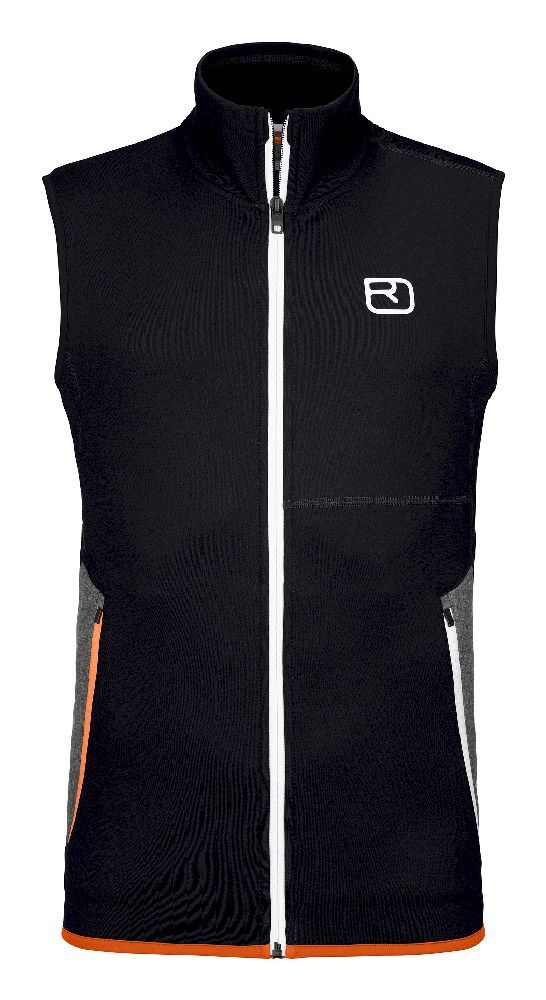Veste Polaire à Capuche Homme Ortovox - Laine Mérinos Mélangée, Gris Moyen, Taille Unique Occasion
