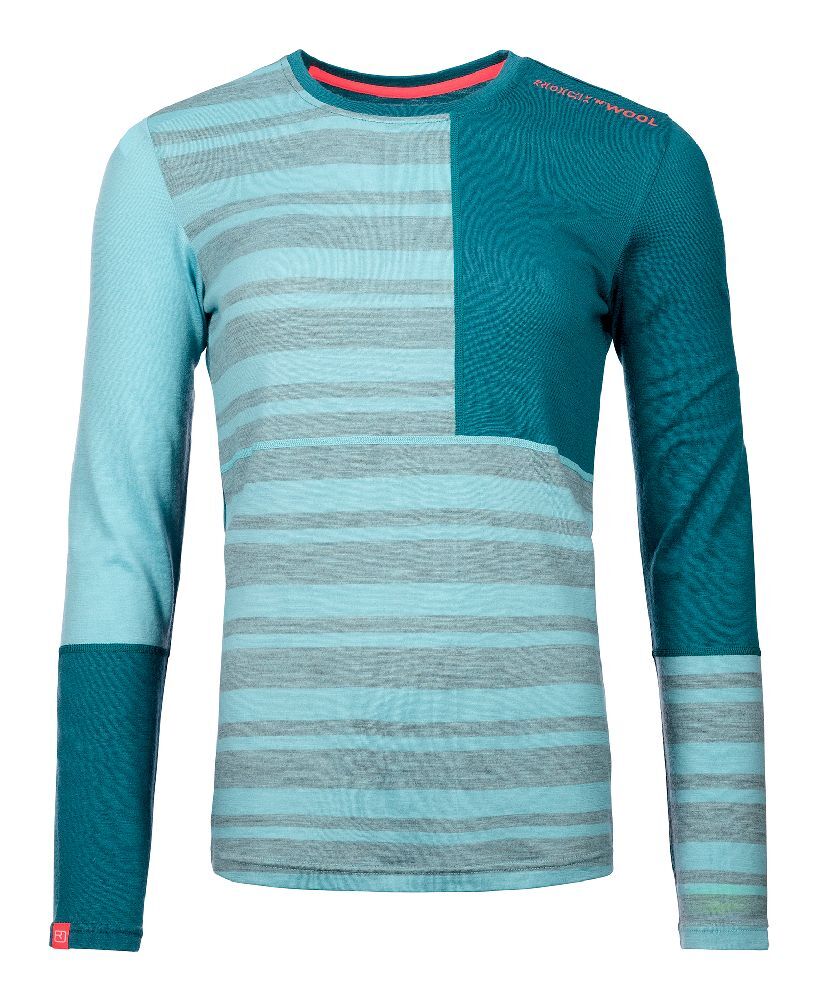 Ortovox 185 Rock'N'Wool Long Sleeve - Bielizna termiczna damska | Hardloop