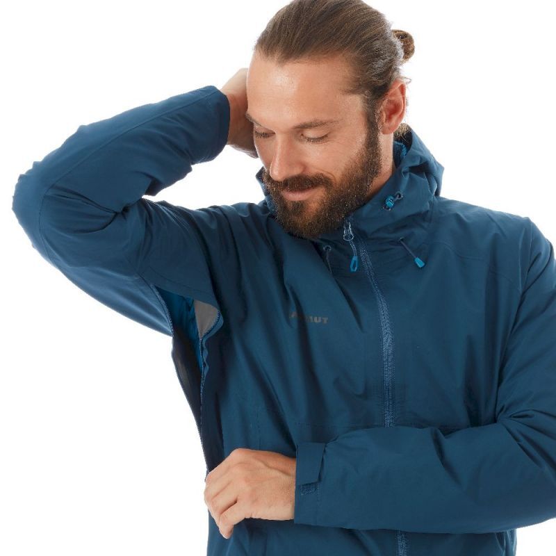Mammut Convey 3 In 1 HS Hooded Jacket - Regnjacka Herr