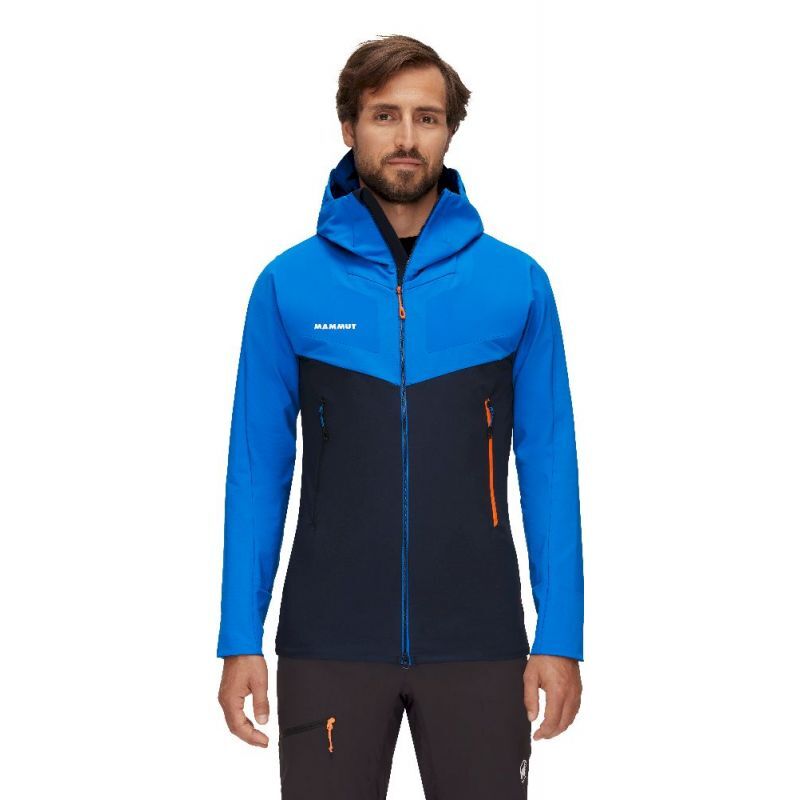 Mammut Aenergy Pro SO Hooded Jacket - Kurtka softshelle meska | Hardloop