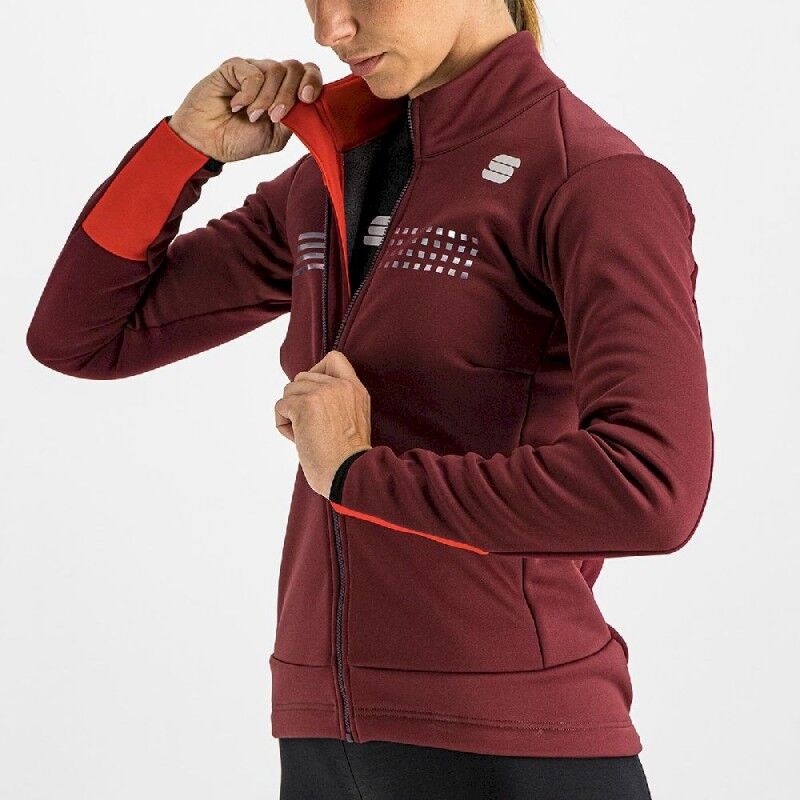 Sportful Tempo Jacket - Corta vento ciclismo mulher | Hardloop