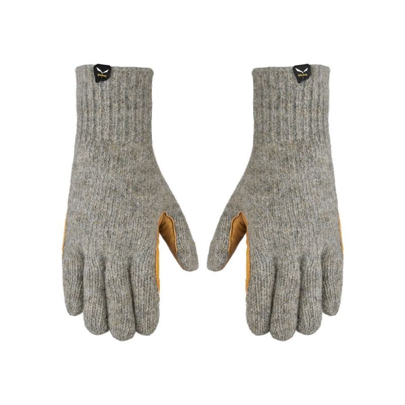 Walk Wool Leather Gloves - Gloves