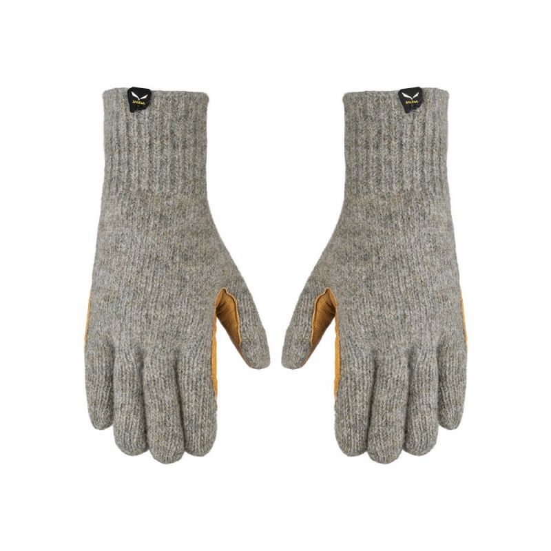 Walk Wool Leather Gloves - Hanskat