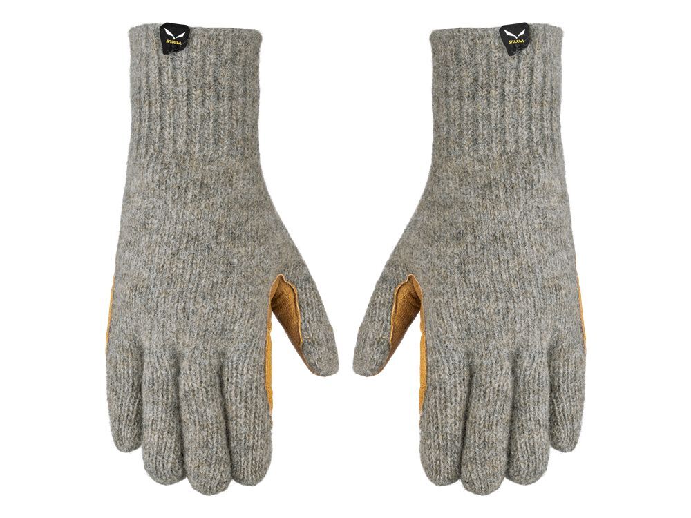 Salewa Walk Wool Leather Gloves - Gloves
