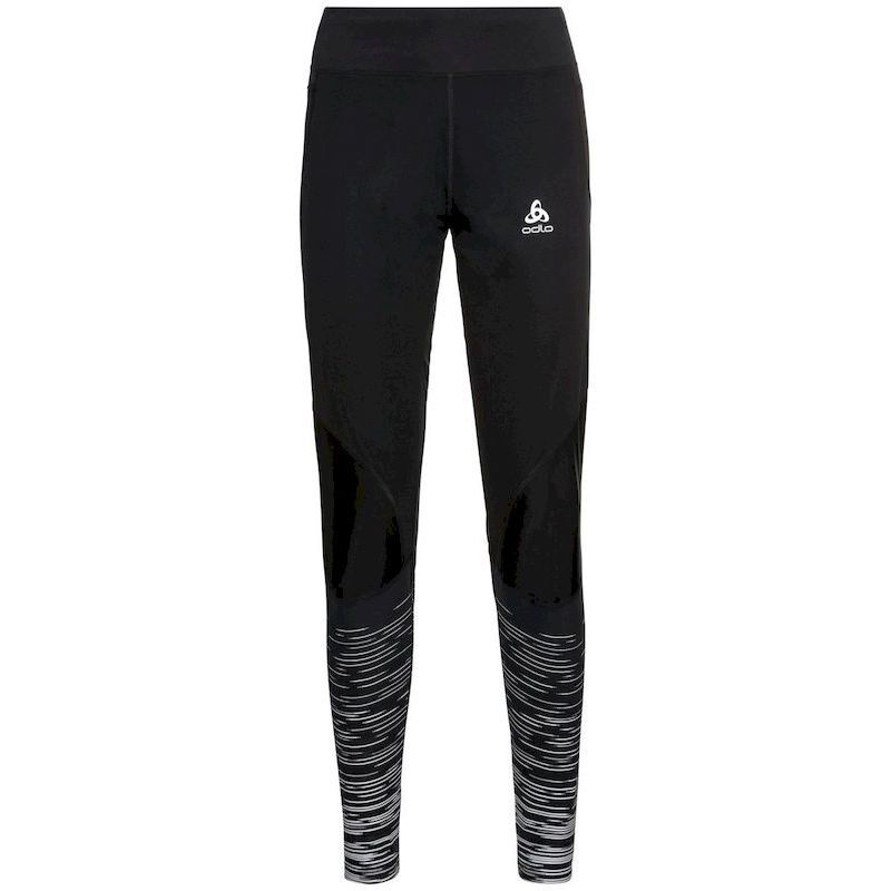 Odlo Zeroweight Warm Reflective - Calça de corrida mulher | Hardloop