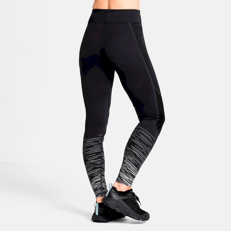 Odlo Zeroweight Warm Reflective Pantaloni da corsa Donna